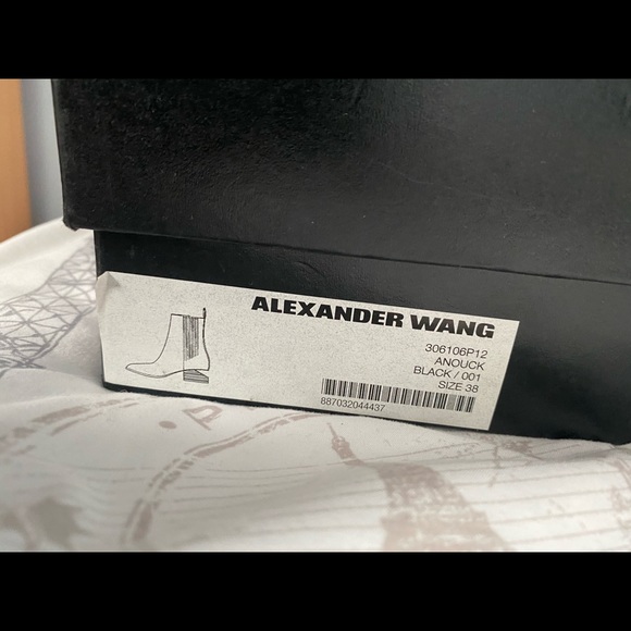 Alexander Wang Black Anouck Boots 38 - Picture 3 of 6